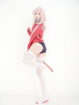 [Cosplay] 清纯少女五更百鬼 - 舰长 体操服 猫耳