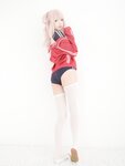 [Cosplay] 清纯少女五更百鬼 - 舰长 体操服 猫耳