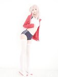 [Cosplay] 清纯少女五更百鬼 - 舰长 体操服 猫耳