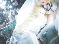[Cosplay] Lin Zi Lin 凛子酱 - Nero Bride 花嫁尼禄