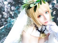 [Cosplay] Lin Zi Lin 凛子酱 - Nero Bride 花嫁尼禄