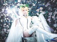 [Cosplay] Lin Zi Lin 凛子酱 - Nero Bride 花嫁尼禄