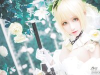 [Cosplay] Lin Zi Lin 凛子酱 - Nero Bride 花嫁尼禄