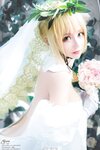 [Cosplay] Lin Zi Lin 凛子酱 - Nero Bride 花嫁尼禄