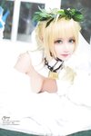 [Cosplay] Lin Zi Lin 凛子酱 - Nero Bride 花嫁尼禄