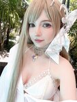 [Cosplay] Peach milky Viper bikini