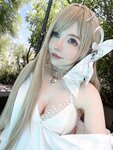 [Cosplay] Peach milky Viper bikini