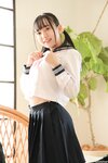 [Lovepop] Yui Iruma 入間ゆい - Photosets 002 Schoolgirl Sailor Uniform