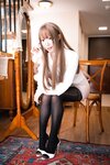 [Cosplay] Money冷冷 透明OL 眼镜娘