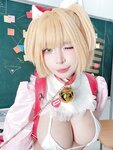 [Cosplay] Umeko J - School Meo Meo