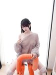 [Cosplay] 白露lulu - 灰色毛衣