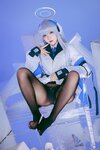 [Cosplay] 是一只熊仔 潮乃亚 蔚蓝档案