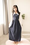 [Lovepop] Yui Iruma 入間ゆい - Photosets 027 Private Clothes (Navy Dress)