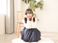 [Lovepop] Yui Iruma 入間ゆい - Photosets 027 Private Clothes (Navy Dress)