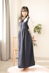 [Lovepop] Yui Iruma 入間ゆい - Photosets 027 Private Clothes (Navy Dress)