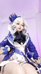 [Cosplay] Xiaoyao 小瑶幺幺 - Funina Selfies 芙宁娜自拍