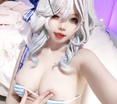 [Cosplay] Xiaoyao 小瑶幺幺 - Funina Selfies 芙宁娜自拍