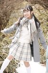 [Lovepop] Yui Iruma 入間ゆい - Photosets 023 Schoolgirl Uniform (Sweater and Coat)