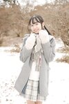 [Lovepop] Yui Iruma 入間ゆい - Photosets 023 Schoolgirl Uniform (Sweater and Coat)