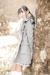 [Lovepop] Yui Iruma 入間ゆい - Photosets 023 Schoolgirl Uniform (Sweater and Coat)
