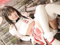 [Lovepop] Yui Iruma 入間ゆい - Photosets 015 X'mas Cosplay