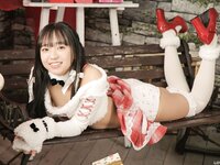 [Lovepop] Yui Iruma 入間ゆい - Photosets 015 X'mas Cosplay
