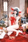 [Cosplay] Shika小鹿鹿 碧蓝航线 新年柴郡 [16P-231MB]