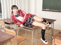[Lovepop] Yui Iruma 入間ゆい - Photosets 016 Schoolgirl Uniform (Tracksuit)