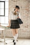 [Lovepop] Yui Iruma 入間ゆい - Photosets 008 Schoolgirl Uniform with Ribbon