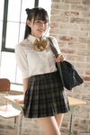 [Lovepop] Yui Iruma 入間ゆい - Photosets 008 Schoolgirl Uniform with Ribbon
