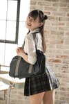 [Lovepop] Yui Iruma 入間ゆい - Photosets 008 Schoolgirl Uniform with Ribbon