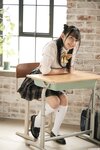 [Lovepop] Yui Iruma 入間ゆい - Photosets 008 Schoolgirl Uniform with Ribbon