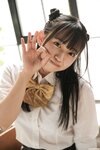 [Lovepop] Yui Iruma 入間ゆい - Photosets 008 Schoolgirl Uniform with Ribbon