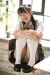 [Lovepop] Yui Iruma 入間ゆい - Photosets 008 Schoolgirl Uniform with Ribbon