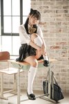 [Lovepop] Yui Iruma 入間ゆい - Photosets 008 Schoolgirl Uniform with Ribbon