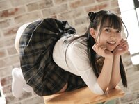 [Lovepop] Yui Iruma 入間ゆい - Photosets 008 Schoolgirl Uniform with Ribbon