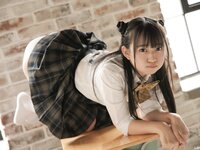 [Lovepop] Yui Iruma 入間ゆい - Photosets 008 Schoolgirl Uniform with Ribbon