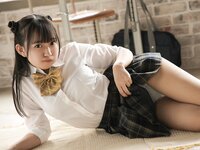 [Lovepop] Yui Iruma 入間ゆい - Photosets 008 Schoolgirl Uniform with Ribbon