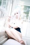 [Cosplay] Lunananya - Miyako Swimsuit 宫子泳装