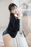 [Lovepop] Yui Iruma 入間ゆい - Photosets 025 Schoolgirl Uniform (Sweater + Swimwear)
