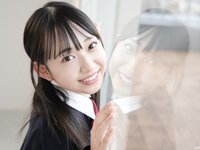[Lovepop] Yui Iruma 入間ゆい - Photosets 025 Schoolgirl Uniform (Sweater + Swimwear)