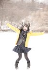 [Lovepop] Yui Iruma 入間ゆい - Photosets 022 Schoolgirl Uniform (Blazer and Coat)