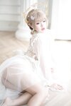 [Cosplay] Niyeye 白烨烨 - Pearl Bride 珍珠花嫁