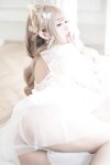 [Cosplay] Niyeye 白烨烨 - Pearl Bride 珍珠花嫁