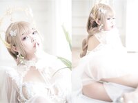 [Cosplay] Niyeye 白烨烨 - Pearl Bride 珍珠花嫁