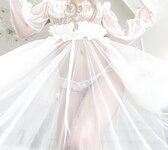 [Cosplay] Niyeye 白烨烨 - Pearl Bride 珍珠花嫁