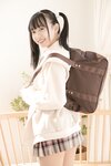 [Lovepop] Yui Iruma 入間ゆい - Photosets 020 Schoolgirl Uniform (Hoodie)