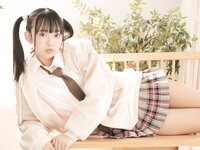[Lovepop] Yui Iruma 入間ゆい - Photosets 020 Schoolgirl Uniform (Hoodie)