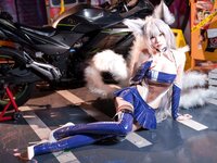 [Cosplay] 香草喵露露 2025年01月舰长 信浓赛车 [12P1V-1.15GB]