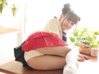 [Lovepop] Yui Iruma 入間ゆい – Photosets 040 Schoolgirl Uniform (apron)
